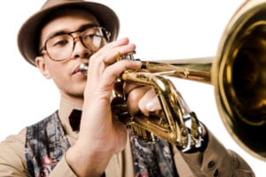 Trumpeter With Hat