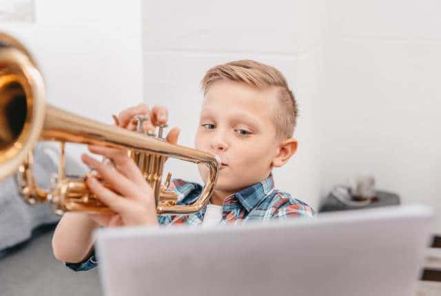 Practice the trumpet